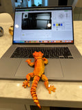 3D printed Crested Gecko