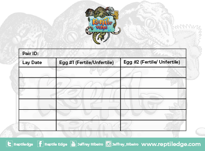 Reptile Breeder Tracking Card (Digital) , Reptile Edge, Reptile Edge - Reptile Edg,